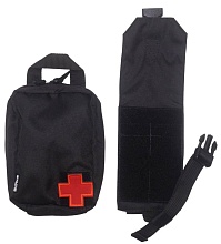 Аптечка Strike отрывная, черная