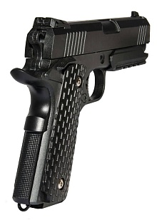 Galaxy Пистолет Colt 1911 4.3 с глушителем, спринг (g25a)