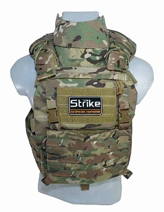 Защита шеи Strike, мультикам кордура