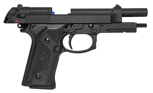 Пистолет KJW M9 Vertec, greengas (kj-gbb-newm9)