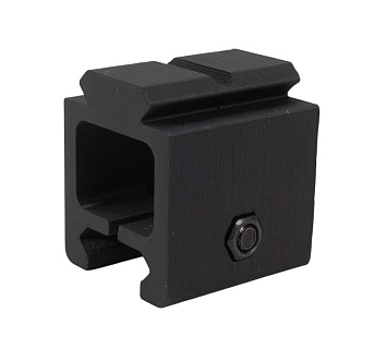 Крепление высокое Strike коллиматорного прицела T1 Micro на picatinny, 3D печать пластик