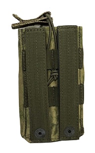 Подсумок магазина АКМ 1 ССО без клапана molle A-TACS FG Camo (126043)
