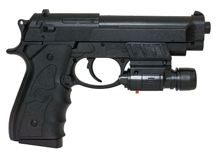 Galaxy Пистолет Beretta c ЛЦУ (g052bl)