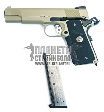 WE Пистолет Colt M1911 MEU USMC, tan