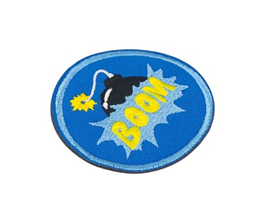 Нашивка Strike "Бомба / BOOM", 65 мм
