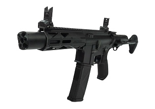 Автомат Arcturus LWT MK-III PDW 5.5" SPORT AEG SE® Black (at-st03-pdw-se-bk), электронный ключ Arm-V Desire V2