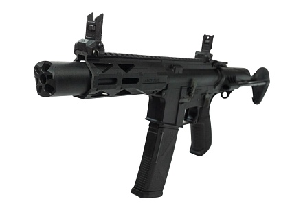Автомат Arcturus LWT MK-III PDW 5.5" SPORT AEG SE® Black (at-st03-pdw-se-bk), электронный ключ Arm-V Desire V2