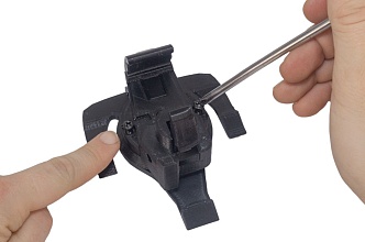 Кобура Strike TRIG для пистолета Colt Hi Capa на MOLLE, пластик, черный