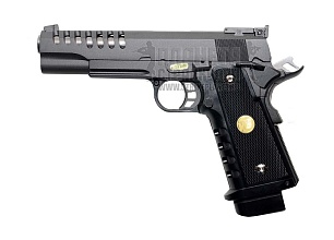 фото детально we пистолет colt hi-capa 5.1 k lightened version, co2 (cp223-we) интернет-магазин "Планета страйкбола"