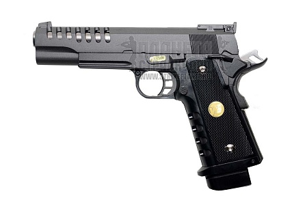 фото детально we пистолет colt hi-capa 5.1 k lightened version, co2 (cp223-we) интернет-магазин "Планета страйкбола"