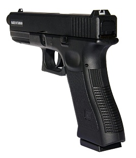 KJW Пистолет Glock 17, CO2, резьба под глушитель (kp-17-tbc.co2-bk)