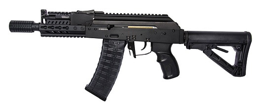 фото детально g&g автомат акс-74у (rk-74-cqb), обвес (grk-74c-etu-bnb-ncm) интернет-магазин "Планета страйкбола"