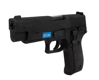 WE Пистолет Sig Sauer P226 Rail, greengas (we-f001a)