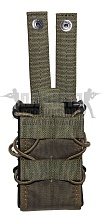 детальное фото Подсумок магазина АКМ 2шт. ССО Raid molle олива интернет-магазин "Планета страйкбола"