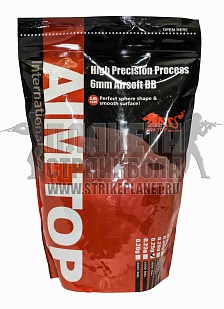 детальное фото для раздела Шары AimTop 0.25г. 3800шт. черные (bb-25x38b) интернет-магазин "Планета страйкбола»