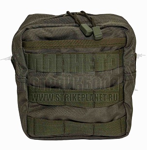 детальное фото Подсумок универсальный ССО Утилити molle олива (49694) интернет-магазин "Планета страйкбола"