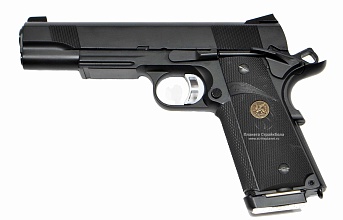 фото детально kj works пистолет m1911 meu rail интернет-магазин "Планета страйкбола"