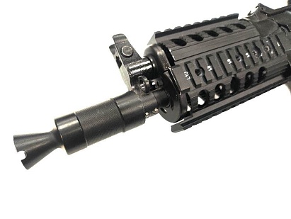 Автомат Cyma АКС-74У (cm045c), тактический обвес, 117 м/с (Б/У)