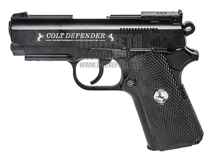 пистолет пневматический umarex colt defender пластиковые накладки 4.5мм