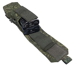 Подсумок Strike под 2 магазина АК с клапаном, цифра кордура