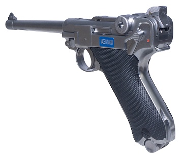 WE Пистолет Luger 'Parabellum' P08 6", хром (WE-P005)