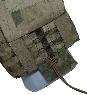 Плитоносец Strike под плиты Гранит 3 размера, кордура 1050D, A-TACS Camo