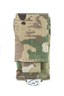 детальное фото Подсумок X8T с красной лентой, multicam интернет-магазин "Планета страйкбола"