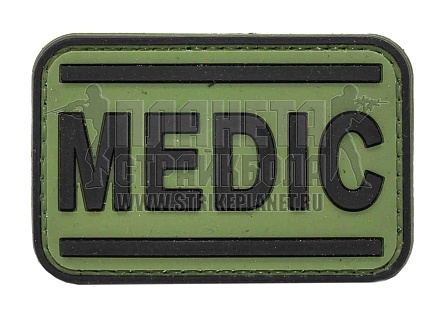 детальное фото Нашивка Zlo "Medic" 8*5см пвх интернет-магазин "Планета страйкбола"
