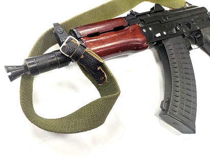 Автомат Cyma АКС-74У, 118 м/с, тюнинг, ремень (cm045a) (Б/У)