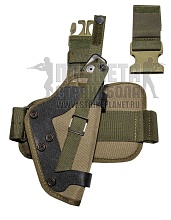 детальное фото Кобура ССО для АПС набедренная олива интернет-магазин "Планета страйкбола"