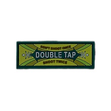 детальное фото Нашивка Zlo "Double tap" коричневый интернет-магазин "Планета страйкбола"