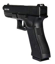 KJW Пистолет Glock 17, CO2, резьба под глушитель (kp-17-tbc.co2-bk)