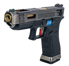 Пистолет WE G35 T3 – SV Slide / GD Barrel / BK Frame (we-g009wet-3)
