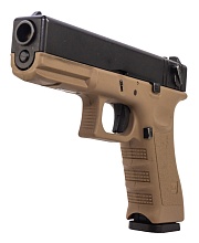 Пистолет KJW Glock 18 CO2, tan (Б/У)