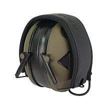 детальное фото Наушники активные PMX-AN7s Tactical PRO, олива интернет-магазин "Планета страйкбола"
