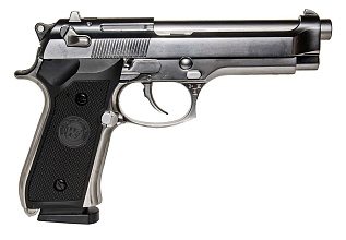 Пистолет WE Beretta M92FS greengas хром (gp301sv)