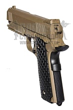 Galaxy Пистолет Colt Desert Warrior 4.3, спринг, tan (g25d)