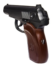 Galaxy Пистолет ПМ с глушителем, спринг (g29a)