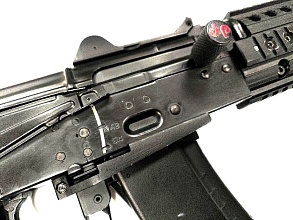 Автомат Cyma АКС-74У (cm045c), тактический обвес, 117 м/с (Б/У)
