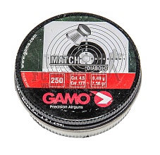 пули для пневматики gamo match 4.5мм 250шт