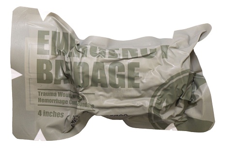 детальное фото Индивидуальный перевязочный пакет (ИПП / Бандаж) Rhino Rescue израильский, 4 дюйма (CR-BD01A) интернет-магазин "Планета страйкбола"