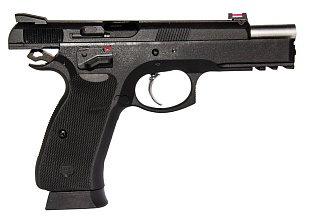 Пистолет KJW CZ SP-01 Shadow GBB, greengas (sp-01)