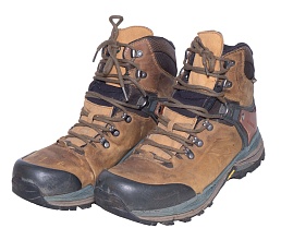 детальное фото для раздела Ботинки трекинговые MERRELL Men's Crestbound GTX Backpacking Boots, Dorado / Forest Green, 45 размер (Б/У) интернет-магазин "Планета страйкбола»