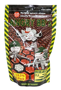 детальное фото для раздела Шары Angry 0.43г. 2300шт. (ag-043pla) интернет-магазин "Планета страйкбола»