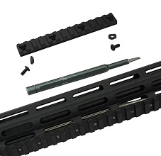 Планка picatinny Strike 135 мм универсальная, 3D печать пластик