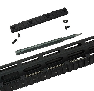 Планка picatinny Strike 135 мм универсальная, 3D печать пластик