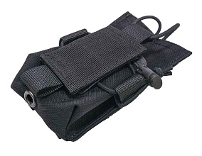 Подсумок Strike под рацию открытый, черный прайм