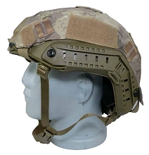 детальное фото Чехол на шлем FAST MH и PJ-типа Kingrin A-TACS Camo (co-04-at) интернет-магазин "Планета страйкбола"