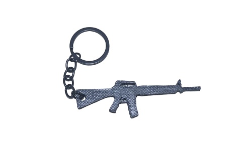 Брелок Strike Штурмовая винтовка M16, пластик, черный