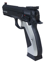 Пистолет KJW CZ SP-01 ACCU GBB, greengas (sp-01-accu)